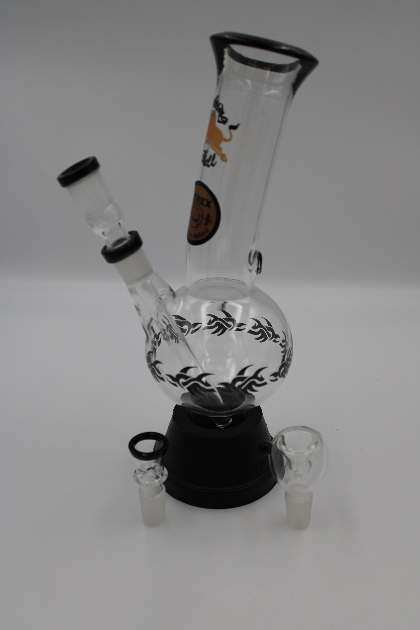 Large Bonza With Glass Stem - A101GSRB